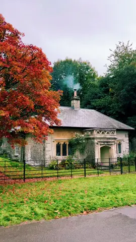 Autumn visit to Stourhead. How many Pride & Prejudice locations can you spot? #stourhead #prideandprejudice #cottagecore #garden #autumn 