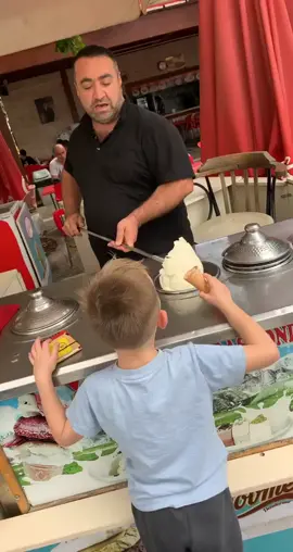 Man lost the will to live in an instant 😭🤣 #icecream #icecreamcone #icecreamtrick #OhNo  #fail  #failarmy  #fyp 