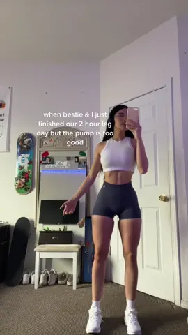 killed our legs just for this moment @dfyne.official  #GymTok #legday #fyp