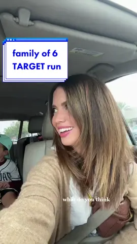 And this is why I wish there was a drive thru for everything as a mom. #familyof6 #fridaynight #targetshopping #randomtargethaul #momlife #realisticmomtok #realisticmomlife  