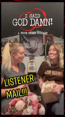 Thank you Ruth!!! You're too kind to us! Those pretzels are bomb!!!! Let us know in the comments if ya'll like this new way of opening listener mail. #listenermail  #fanmail  #poboxopening  #isgdpodcast  #glassboxmedia  #sendsnacks  #truecrimecomedypodcast  #listenerappreciation  #truecrimecommunity  #bestfriendspodcast 