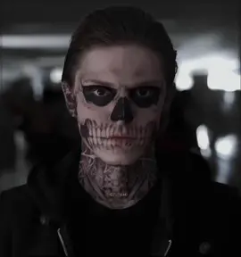 Tates skull makeup>>> ll #tatelangdon #ahs #tatelangdonahss #tatelangdonedit #americanhorrorstory #ahsedit #fyp #foryoupage #fypシ #evanpeters #evanpetersedit #evanpetersismyhusband #xyzbca 