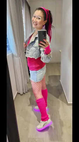 Back to the 80s dinner and dance  #1980s #80s #dinneranddance #dressup #OOTD #fashion #party #hotpink #costume #costumeideas #bestdressed #pink #partytime #partygirl #partygirldance #dance #makeup #makeupideas #80slook #danceparty #livingonaprayer 