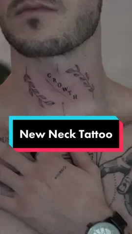 Episode 2 | Neck Tattoo #necklace #tattoo #fo #fürdich #newtattoo 