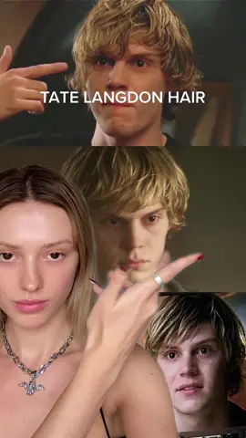 #tatelangdon #evanpeters #hair 