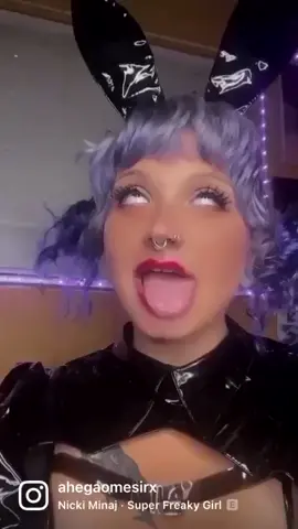 Flipped! Try again #longtongue #bigtongue #tonguechallenge #lengualarga #ahegaface #ahegioface #bunnygirl #bunnycosplay #cosplay #tonguetok #longtonguevillains #tongue #hugetongue #bettynettles #tonguetastic #fyp #viral #accountantsoftiktok #adultcontenrcreator #corn #cornstar #selling #curvy #busty #thick #macromastia #mommy #bigtide #bigchest #l4l #f4f 