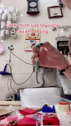 Ce nhận vòng bị rộng tham khảo cách chỉnh nhé #vòngphongthủy #phongthuytamlinh 