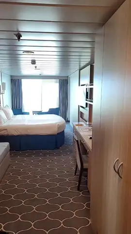 Mariner of the seas. Panoramic ocean view cabin deck 12. stateroom 1878. Absolutely spacious and stunning views!! 10/10 recommend  #marineroftheseas #panoramicoceanview #oceanview #royalcaribbean #cruise #cruiseship #cruiselife #stateroom #panoramic #panoramicview #deck12 