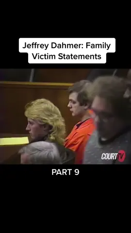 Jeffrey Dahmer: Family Victim Statements #DidYouYawn #trending #fyp #dahmer #jeffreydahmernetflix #jeffreydahmer #jeffreydahmerinterview #netflix #serialkiller #truecrime #truecrimetiktok #killer #crime #crimetiktok #crimetok 