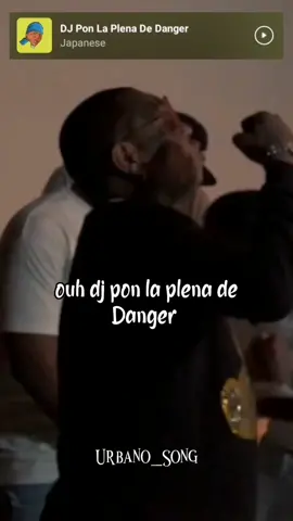 Dj Pon la Plena de Danger#japanese#dangerman#urbano_song#lyrics #music#song#guetto#panama#507pty #plena507