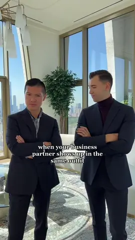 We spend too much time together 😂 #nyc #realestate #work #life #fashion 