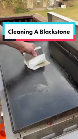 Keeping your Blackstone clean and oiled is essential to having a nice cooking surface. I’ve used this metbod for three years and it has worked well for me. #blackstone #cleaningyourblackstone #seasoningyourblackstone #griddle #outdoorcooking 
