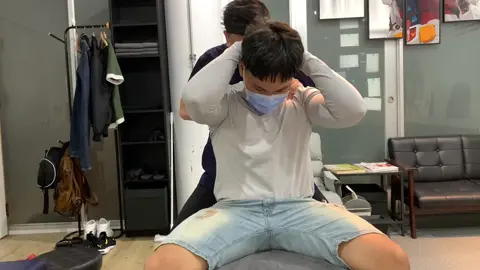 大肌肌健身狂人也有緊緊的問題(頸椎) #整脊 #整体 #美式整脊 #整骨 #運動按摩 #按摩 #AMCT #運動 #健身 #重訓 #西門 #西門町 #脊診室