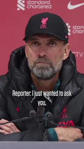 Jurgen Klopp was not in the mood for jokes 😳 #Klopp #liverpool #mancity #PremierLeague 