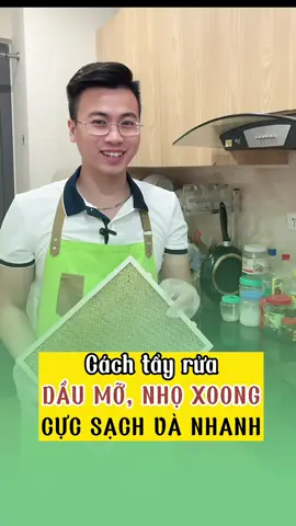 Cách tẩy rửa vết dầu mỡ, nhọ xoong đóng cặn cứng đầu#duycommeovat #meovat #LearnOnTikTok #dcgr 