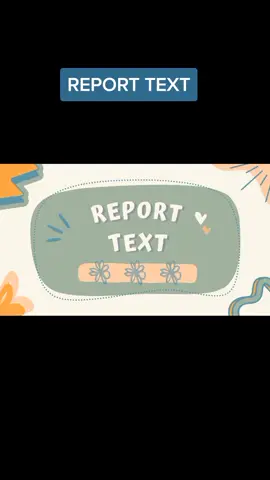 Reporter Text #bahasa_inggris #englishtext #reporttext #fyp 