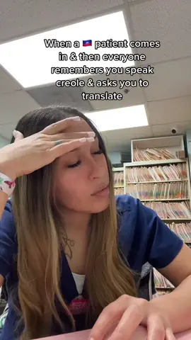 I dont get paid enough to translate ! #medicalassistant #microinfluencer #scrubslife #fyp #DidYouYawn #futurephysicianassistant #amazoninfluencer #medicalassistantsoftiktok #hait  #haitiantiktok #beatsbydre 
