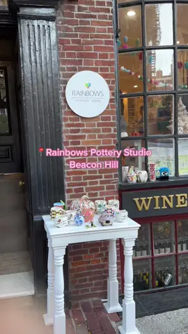 Rainbows Pottery Studio!!!such a cute and lovely place❤️@RainbowsPotteryStudio  