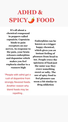 #adhd #adhdtiktok #adhdinwomen #adhdundiagnosed #diagnosedadhd #facts #DidYouKnow #themoreyouknow #spicyfood #adhdfacts #educate #adhdsquad 