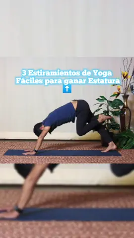 3 Ejercicios de Yoga para CRECER de Estatura ⬆️ | Sígueme y Crecerás está noche✨ #ronalhealthy #crecer #yoga #3cm 