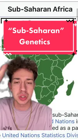 Replying to @eduardogonzale6204 the term sub-Saharan in certain cases is useful FYI. But be careful #genetics #africantiktok #humandiversity 