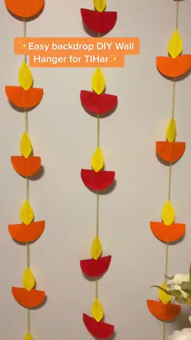 Cant wait to use this as a photo backdrop 🥺🪔🪔🥰🥰#Deepawalidiydecor #festiveseason #deepawalispecial #tihar #fypシ 