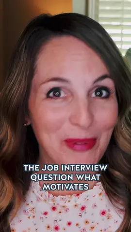 Be ready for the tricky #jobinterview question “what motivates you?”  #interviewquestions #interviewprep #jobseekers #careertips #careercoachtok 
