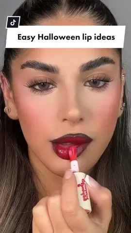 Easy halloween lip makeup ideas 👻 #makeup #halloweenmakeup ib: @bexcxmpbell 