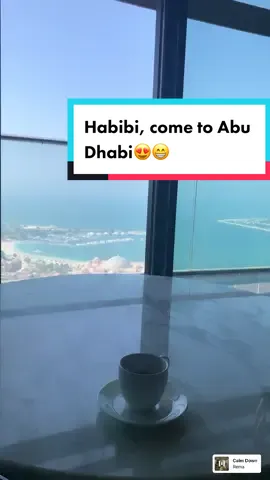 🤩 waking up to this view  #abudhabi🇦🇪 #amazing #amazingview #abudhabitiktok #abudhabiphotographer #beautiful #habibi #habibicometodubai #habibicometodubai🔥 