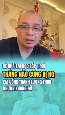 Bác sĩ Nguyễn Duy Cương trả lời thắc mắc: Bé nhà em học lớp 1 rồi, tháng nào cũng bị ho, em uống Thanh Lương Thảo nhưng không đỡ (Trích livestream giải đáp thắc mắc cho các ba mẹ trong cộng đồng Cửa Sổ Vàng) #bacsinguyenduycuong #drcuong #drcuongcsv #thanhluongthao #omvat #holaungay #viemhong #hoangtrang_mebap #sanphamcuasovang 