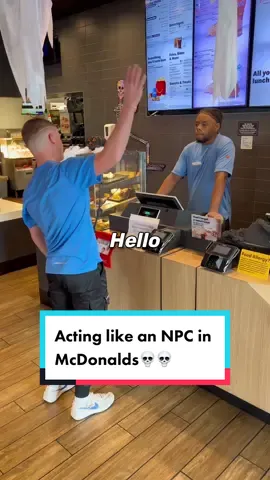 Bro thought I was so weird… and rightfully so💀 #fypシ #fyp #npc 