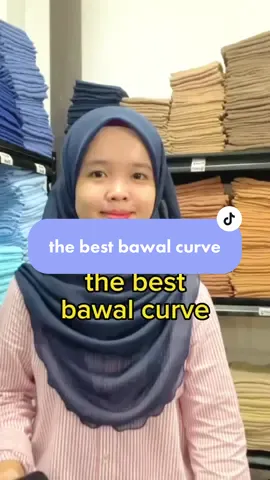 Fall in love dengan bawal curve bidang 48🫶🏻 #fyp #bawalcurve #tudungbawal #nabilahjamilhijab 