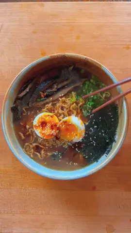 How to upgrade instant ramen 🍜 #cooking #food #ramen @skillcooking 