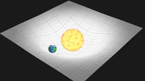 In physics, a gravitational field is a model used to explain the influences that a massive body extends into the space around itself, producing a force on another massive body. Thus, a gravitational field is used to explain gravitational phenomena, and is measured in newtons per kilogram (N/kg).#fyp #fypシ #foryou 