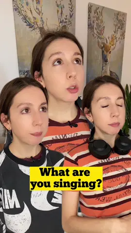 What am I singing? Singing, whistling, humming. 🎶 #english #ingles #learnenglish 