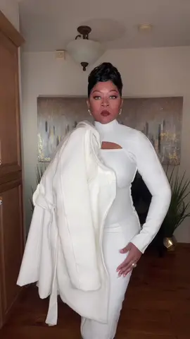 Elevate your style with a monochromatic look it’s very chic and classy.  https://amzn.to/3D5nL3E ##blackgirltiktok##OOTD##OLAFLEX##influencer##ANTM##plusesizemodel##topmodel##fashion##fashioninspo##fashionstyle##fashionhacks##fashionreels##GRWM##wakeupmakeup##jtaylorbeautie##okcstylist##makeup