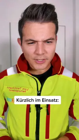Kürzlich im Einsatz! #rettungsdienst #storytime 
