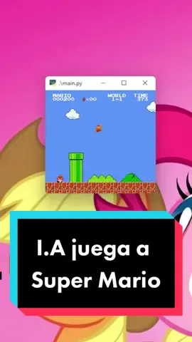 Mi PC aprende a jugar a Super Mario Bros #AprendeConTikTok #AprendeEnTikTok #Tech #techtok #python #javascript #machinelearning #csharp #inteligenciaartificial #ingenieria #supermario 