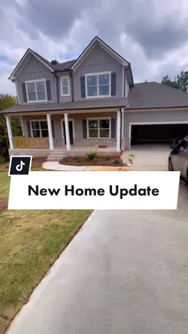 Follow along to see how we turn our new home from builder grade to custom made❤️🏠 #newbuild #newbuildhome #homesweethome #buildergradetocustommade #homedecortiktok #homeprojects #diyhomeprojects #buildergrade 