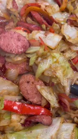 Southern Fried Cabbage #keto #cabbage #comfortfood #dinner #onestopchop 