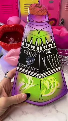 @Spoiled lips Cosmetics Eyeshadow Palette & Highlighter 🕷️🕸️  ☠️ Bottle #spoiledlipscosmetics 