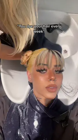 Oops #sarcus #relatable #hair #foryoupage #salon #hairextensions #extensions #hairstyle #hairtok #blonde #viral #positivity 