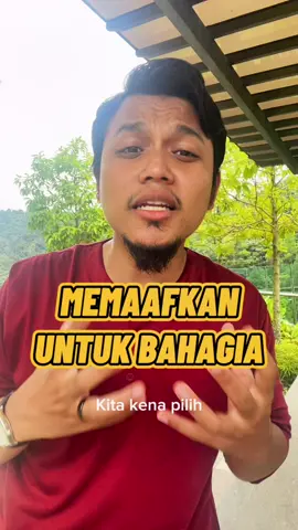 Maafkan, sebab kita ada hak untuk hidup tenang. #hustletilljannah #dapatallahdapatsemua #motivasi 