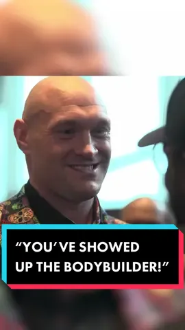 #AnthonyJoshua is always catching strays when #TysonFury is around 😂😮‍💨  #Fury #AJ #Chisora #Boxing 