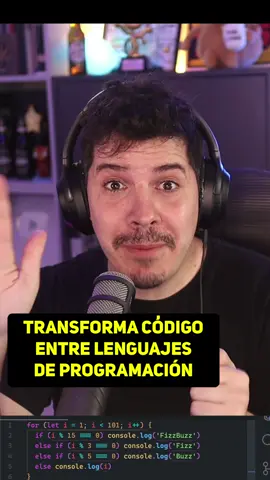 🤯 ¡Esta extensión traduce código entre lenguajes de programación! Necesitas GitHub Copilot para que funcione pero es BRUTAL. #javascript #vscode #github #githubcopilot #programacion #informatica 