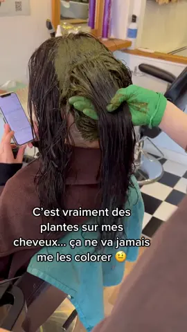 Résultat d’une coloration végétale #cheveux #coiffeur #bio #pourtoi 