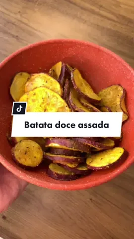 Faça batata doce assim! Sério! Fica muito bom! #batatadoce #batatadoceassada #receitafitness #batatafitness @bancadofranco 