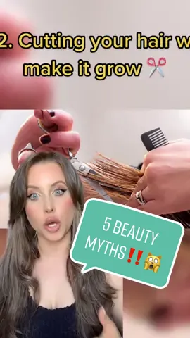 TOP 5 BEAUTY MYTHS‼️🙀 #beauty #beautymyths #beautymyth #fyp #foryou #foryoupage #hair #shaving #makeup #myth #myths 