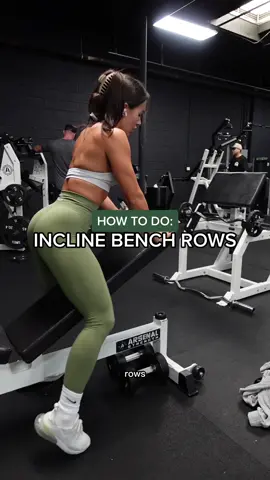 How to tips! Alternative if you don’t have the chest supported rows for your back day!#rows #backday 