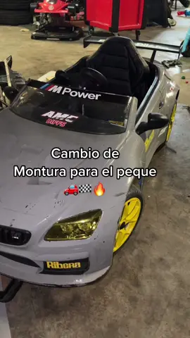 Nueva etapa para el peque, haber como lo lleva 😂  #Motorsport #electrico #gasolina #kart #karting #yanidrift #alexperez #bmw #juguete #niños #neizan #frenodemano #montura 